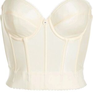 Dominique Noemi Strapless Low Back Bra - Ivory